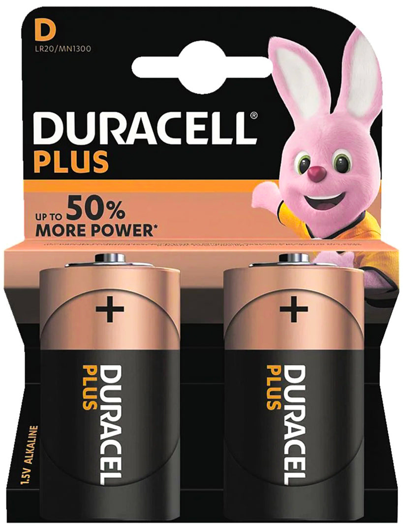 Duracell PLUS 1,5V D Mono LR20 MN1300 - 2 Stück