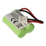 AccuCell Akku passend für Motorola MBP11, NiMH, 2,4 Volt Akku BY1131