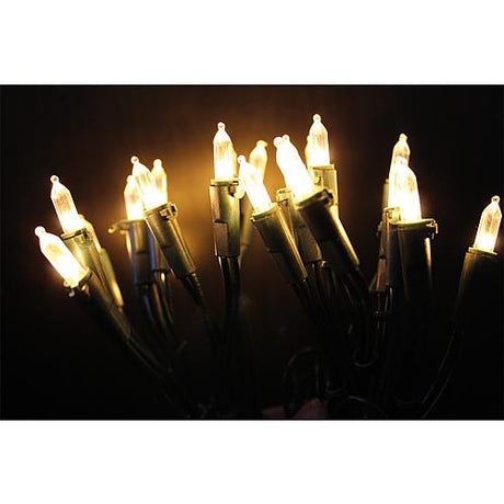 EGB LED-Lichterkette innen 35 flg. grün/bernstein