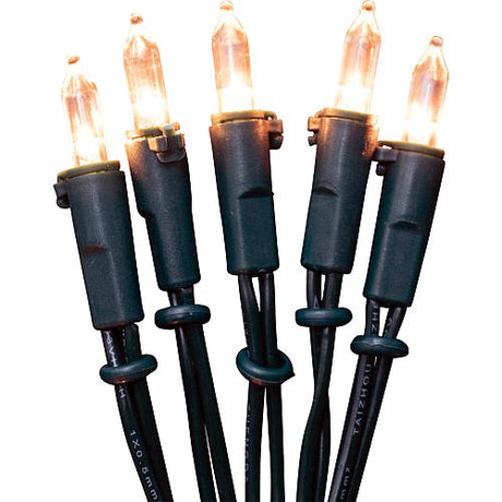 EGB LED-Lichterkette innen 35 flg. grün/bernstein