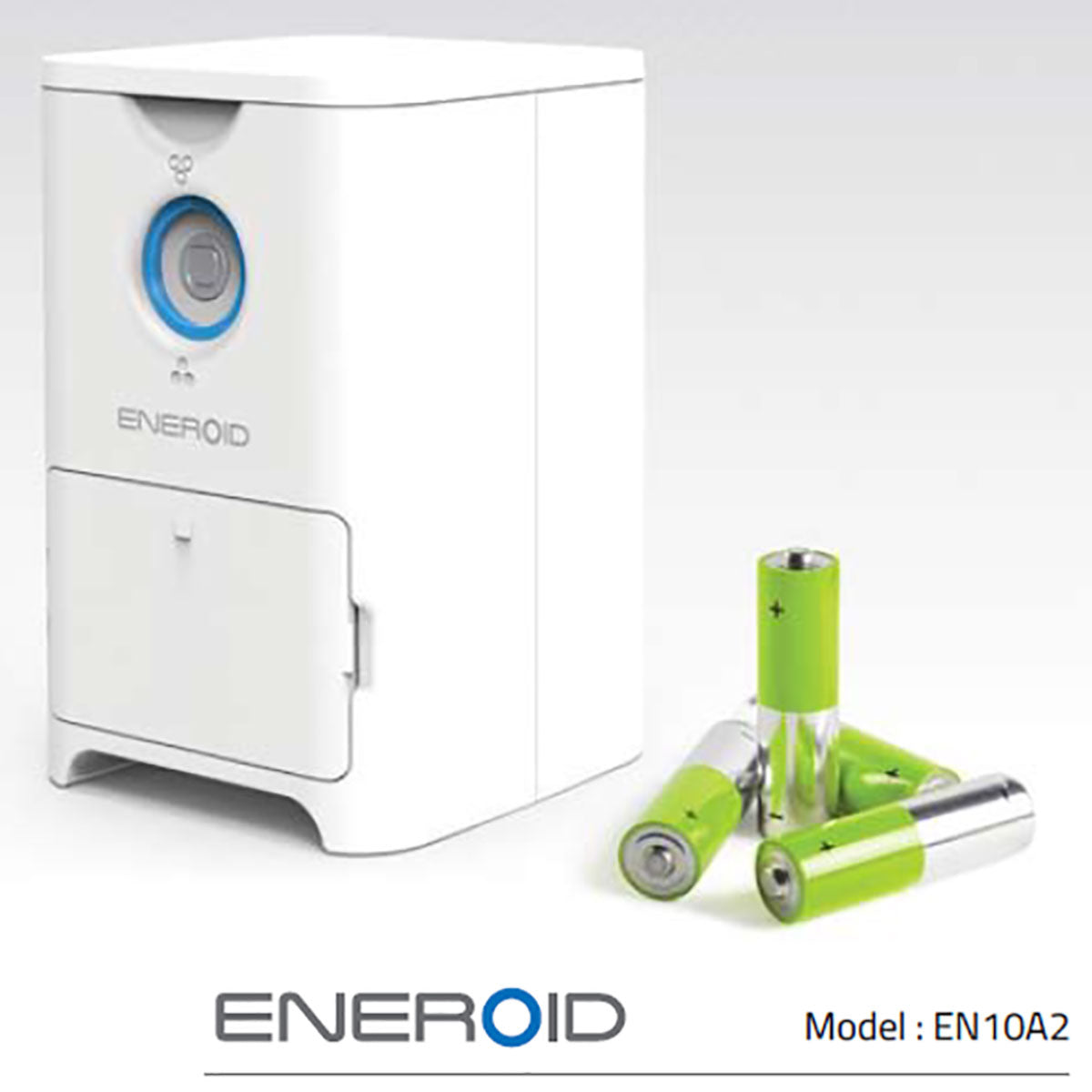 Eneroid Ladegerät für bis zu 12 AA Mignon LR6 Akkus mit automatischer Sortierfunktion von defekten Akkus oder Batterien und sehr einfacher Handhabung