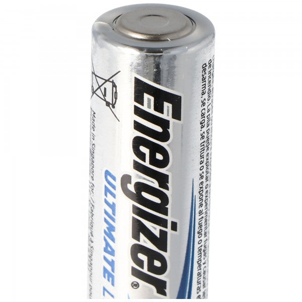 Energizer L91 Lithium Batterie AA 1,5 Volt, 3000mAh 2er Blister