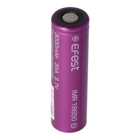 Efest Purple IMR 18650 3000mAh 3,7V (Flat Top) Li-Ion Akku