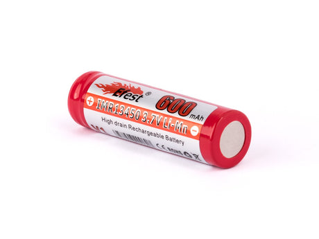 Efest IMR 13450 600mAh 3,6V - 3,7V Li-Ion-Akku (Pluspol flach)