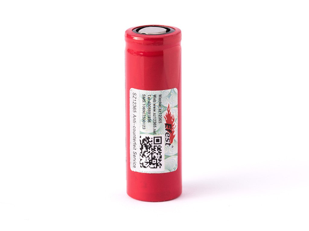 Efest IMR 16500 900mAh 3,6V - 3,7V Li-Ion-Akku (Pluspol flach)