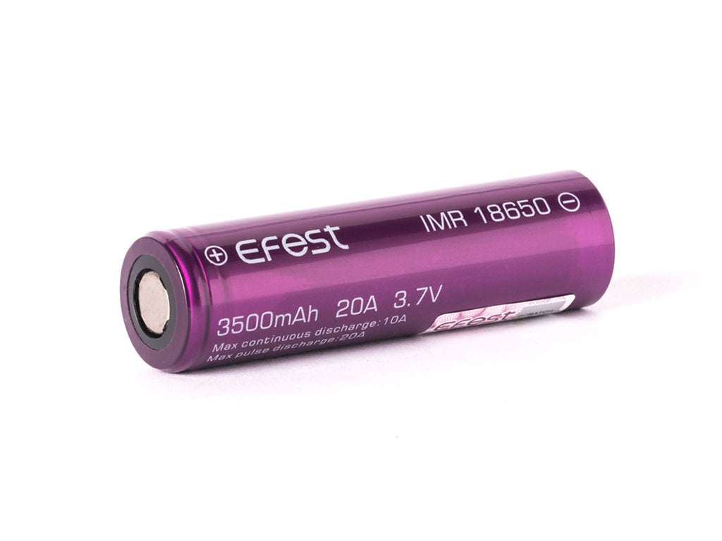 Efest Purple IMR 18650 3500mAh 3,6V - 3,7V (Flat Top)