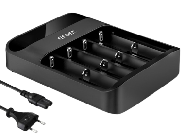Efest Lush Q4 Li-Ion-Akku-Schnellader mit eingebautem Netzteil