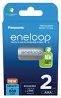 Eneloop Panasonic Ni-MH Akku 800mAh AAA 1,2V - 2er Blister BK-3MCDE/2B