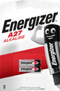 Energizer Batterie Alkaline, MN27, V27A, A27, 12V Electronics, Retail Blister (2-Pack)