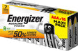 Energizer Batterie Alkaline, Micro, AAA, LR03, 1.5V Alkaline Power, Retail Blister (16-Pack)