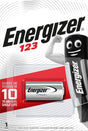 Energizer Batterie Lithium, CR123, 3V Photo, Retail Blister (1-Pack)