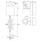 Fuyuang LiFePO4 4S 14,6V (15V) Ladegerät für 12V Akku