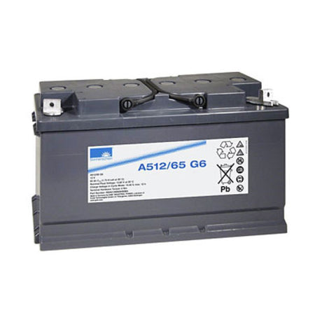 Exide Dryfit A512/65 G6 12 Volt 65000mAh 353 x 175 x 190mm M6 Schraubanschluss