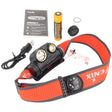 Fenix HM65R-T Stirnlampe, wiederaufladbare LED Stirnleuchte mit max. 1