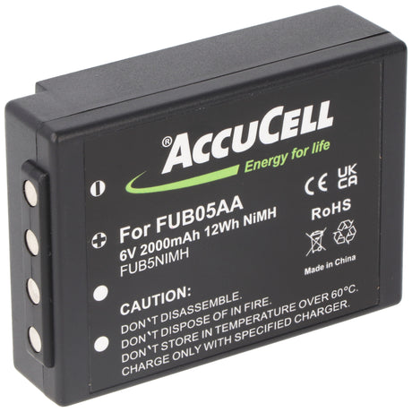 AccuCell FUB05AA Akku BA205030, FBFUB05N, BA205030, BA225000 NiMH Akku 2000mAh