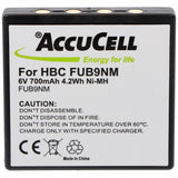 AccuCell Akku HBC FUB9NM, BA209000, 209060, BA209061, BA209062