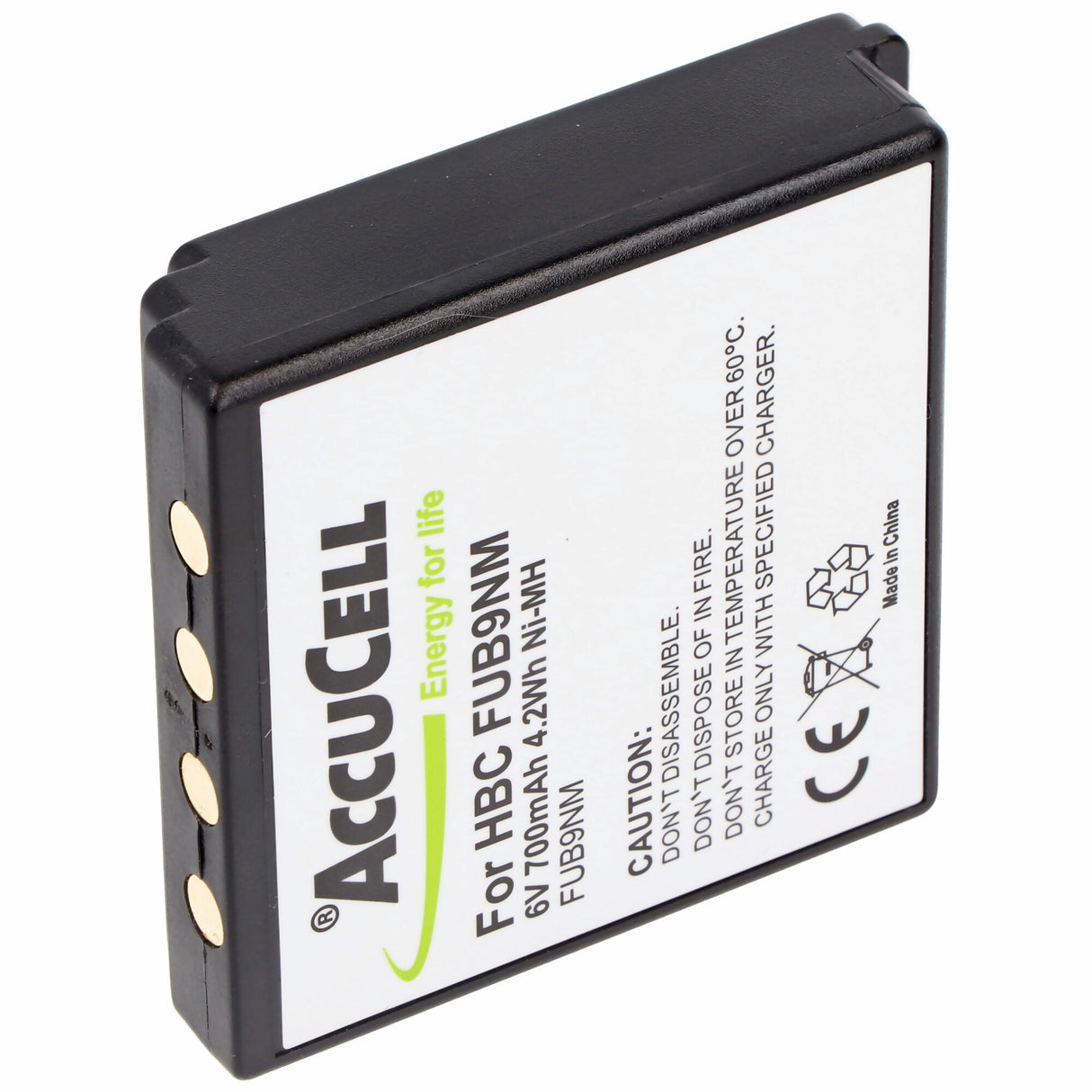 AccuCell Akku HBC FUB9NM, BA209000, 209060, BA209061, BA209062