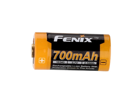 Fenix 16340 (R123A) - 700mAh, 3,6V - 3,7V ARB-L16-700 Li-Ion-Akku