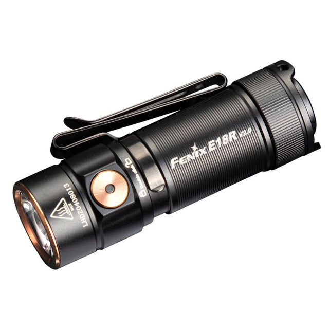 Fenix E18R V2.0 LED Taschenlampe, schwarz