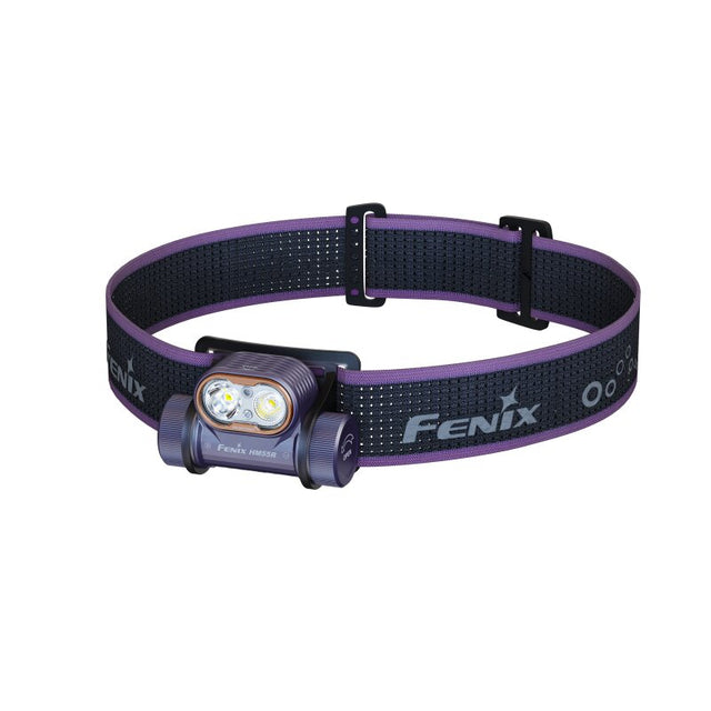 Fenix HM55R LED Stirnlampe (Deutsche Version), Deep-Purple