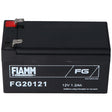 Fiamm FG20121 Akku 1200mAh Blei Akku 12 Volt mit 1200mAh, 2mal 4,8mm Steckkontakte
