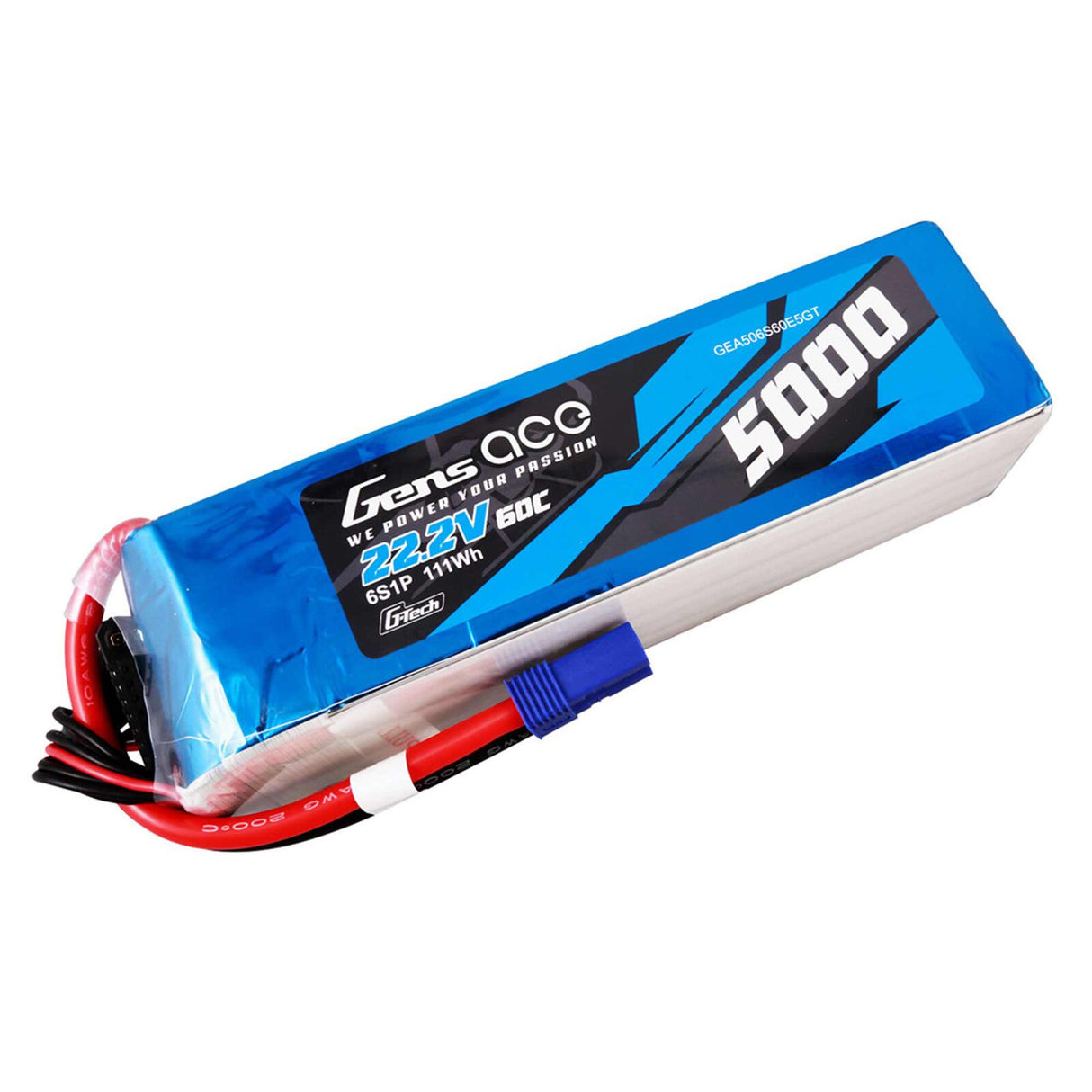 5000mAh / 6S / EC5