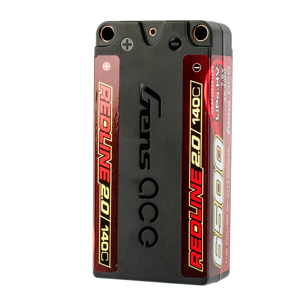 Gens Ace Redline 2.0 Serie 6500mAh 2S1P 7,6V 140C Lipo-Akkupack mit Hardcase