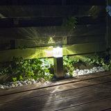 EZ Solar 4er Set LED Solar-Wegeleuchte GL004NP4EZ, rostfreier Edelstahl