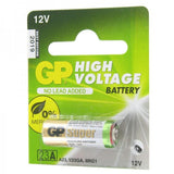 5 Stück GP23A 12 Volt Super High Voltage Alkaline Batterie 23Ae, A23, VA23GA, MS21, MN21, 8LR932, 28x10mm