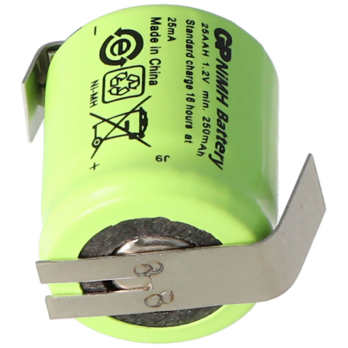 GP Battery Akku Sanyo N-110AA Akku NiMH 1/3 AA Mignon Lötfahne Z-Form