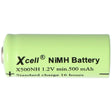 AccuCell Lady Akku 50NH, LR1, Size N NiMH Akku 500mAh mit Kopf, Pluspo