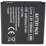 AccuCell Akku passend für Samsung Handy Galaxy S III Mini, Samsung GT-I8190