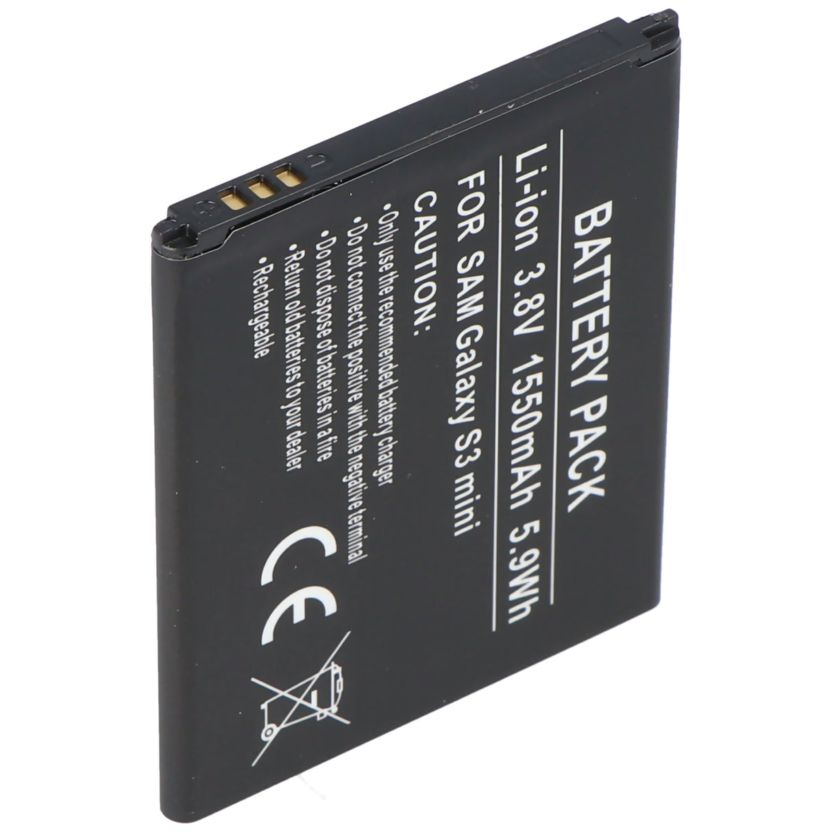 AccuCell Akku passend für Samsung Handy Galaxy S III Mini, Samsung GT-I8190
