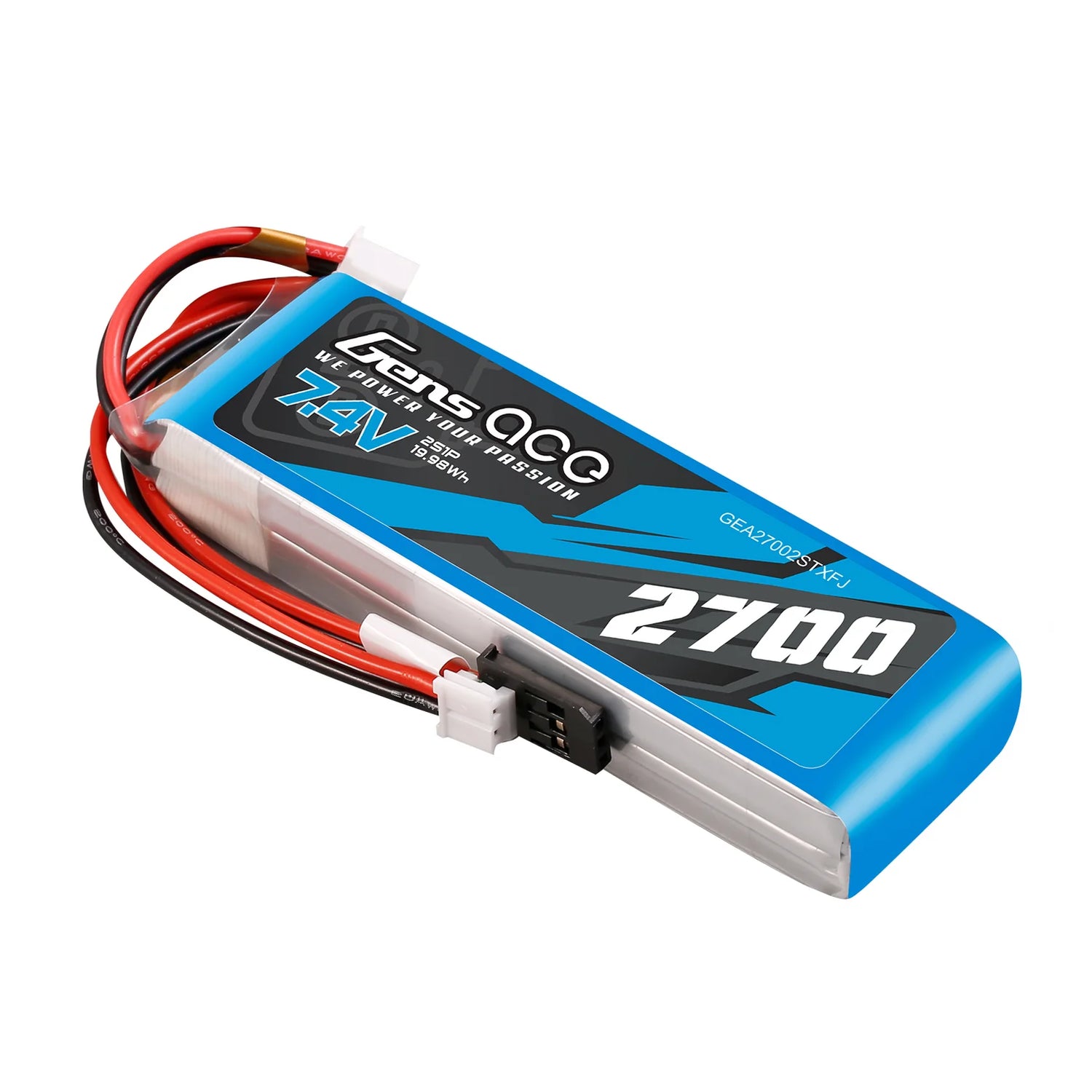 2700mAh / 2S / Futaba+JST-EHR