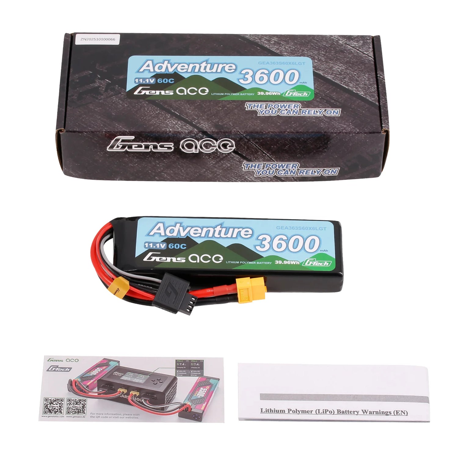 3600mAh / 3S / XT60