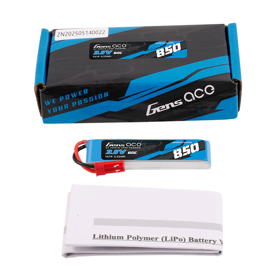 850mAh / 1S / JST-SYP