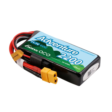 Gens Ace Adventure G-Tech 2200mAh 3S1P 11,1V 60C LiPo-Akku XT60