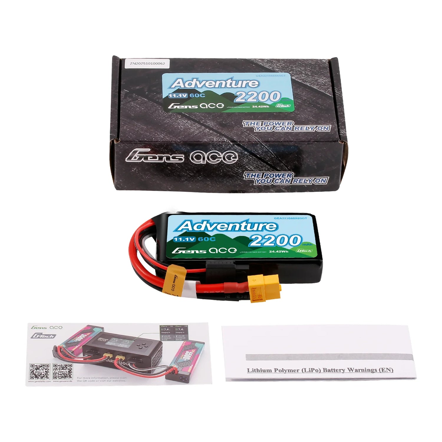 2200mAh / 3S / XT60