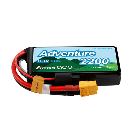Gens Ace Adventure G-Tech 2200mAh 3S1P 11,1V 60C LiPo-Akku XT60