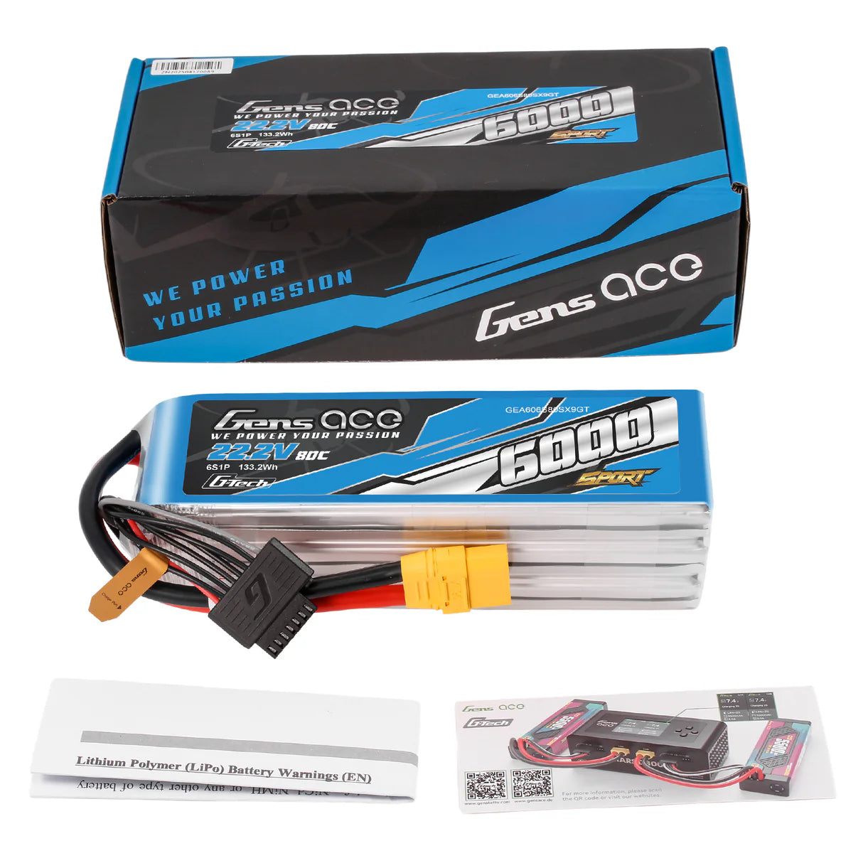 6000mAh / 6S / XT90