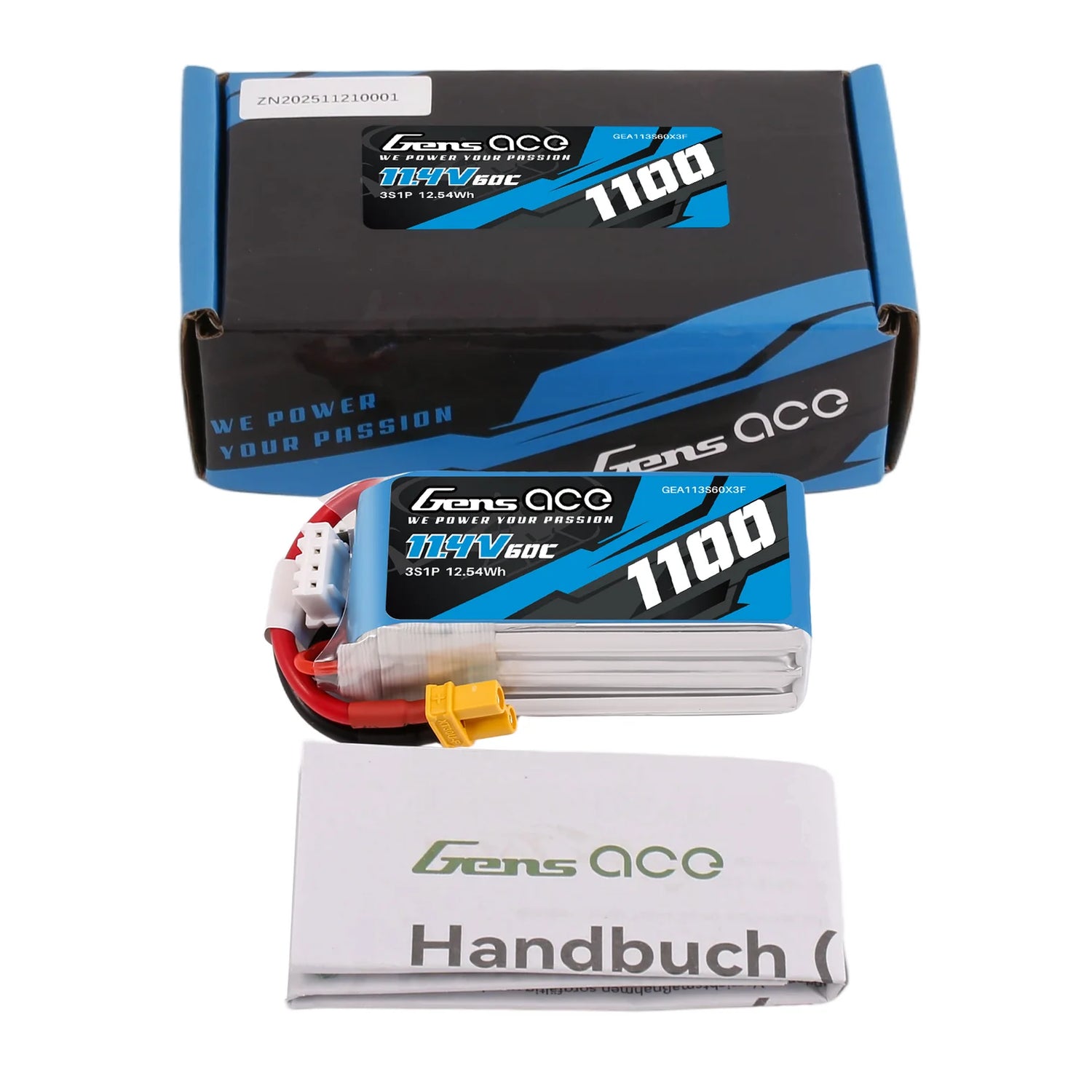 1100mAh / 3S / XT30