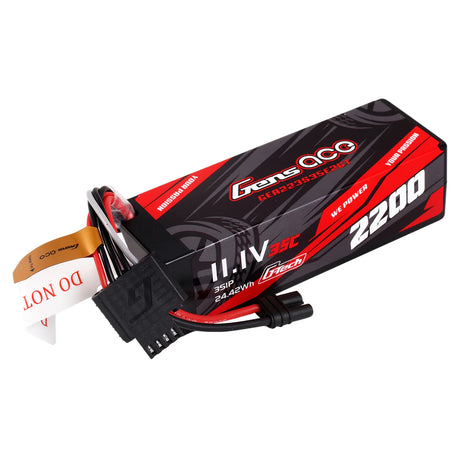 Gens ace 2200 mAh 11,1 V 3S1P 35C Lipo-Akkupack mit IEC2-Stecker