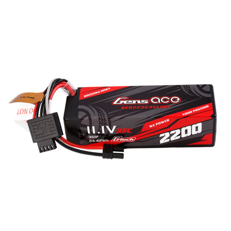 Gens ace 2200 mAh 11,1 V 3S1P 35C Lipo-Akkupack mit IEC2-Stecker