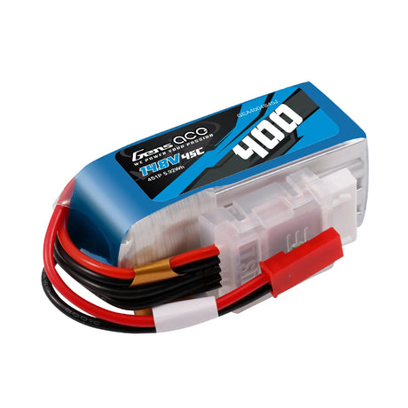 Gens Ace 400mAh 4S 14,8V 45C LiPo-Akku mit JST-SYP-Stecker