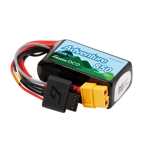 Gens Ace Adventure G-Tech 850mAh 3S1P 11.1V 60C Lipo-Akku XT60