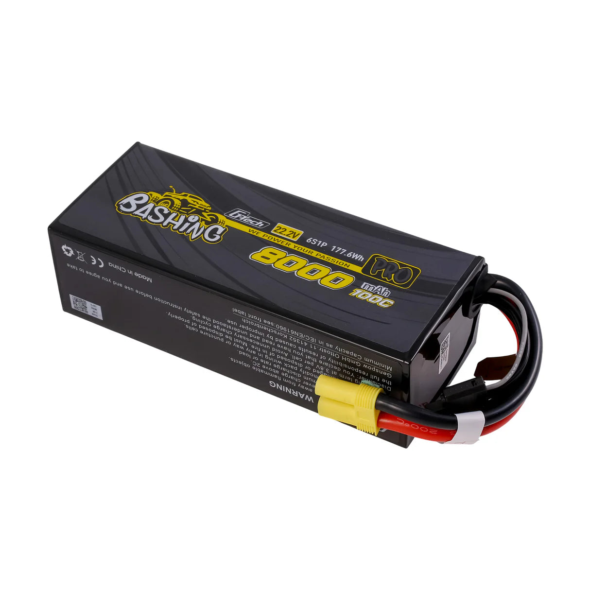 8000mAh / 6S / EC5