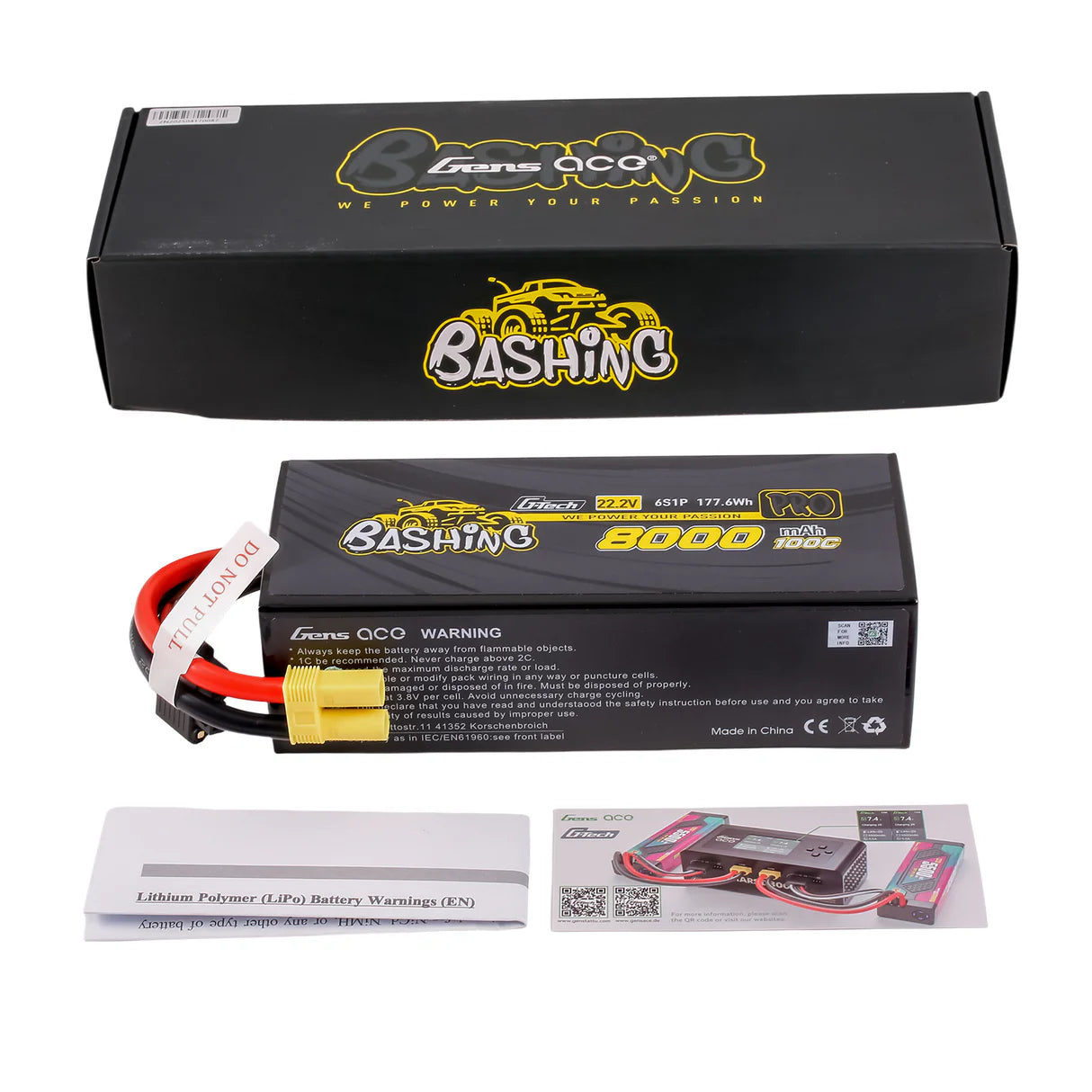 8000mAh / 6S / EC5