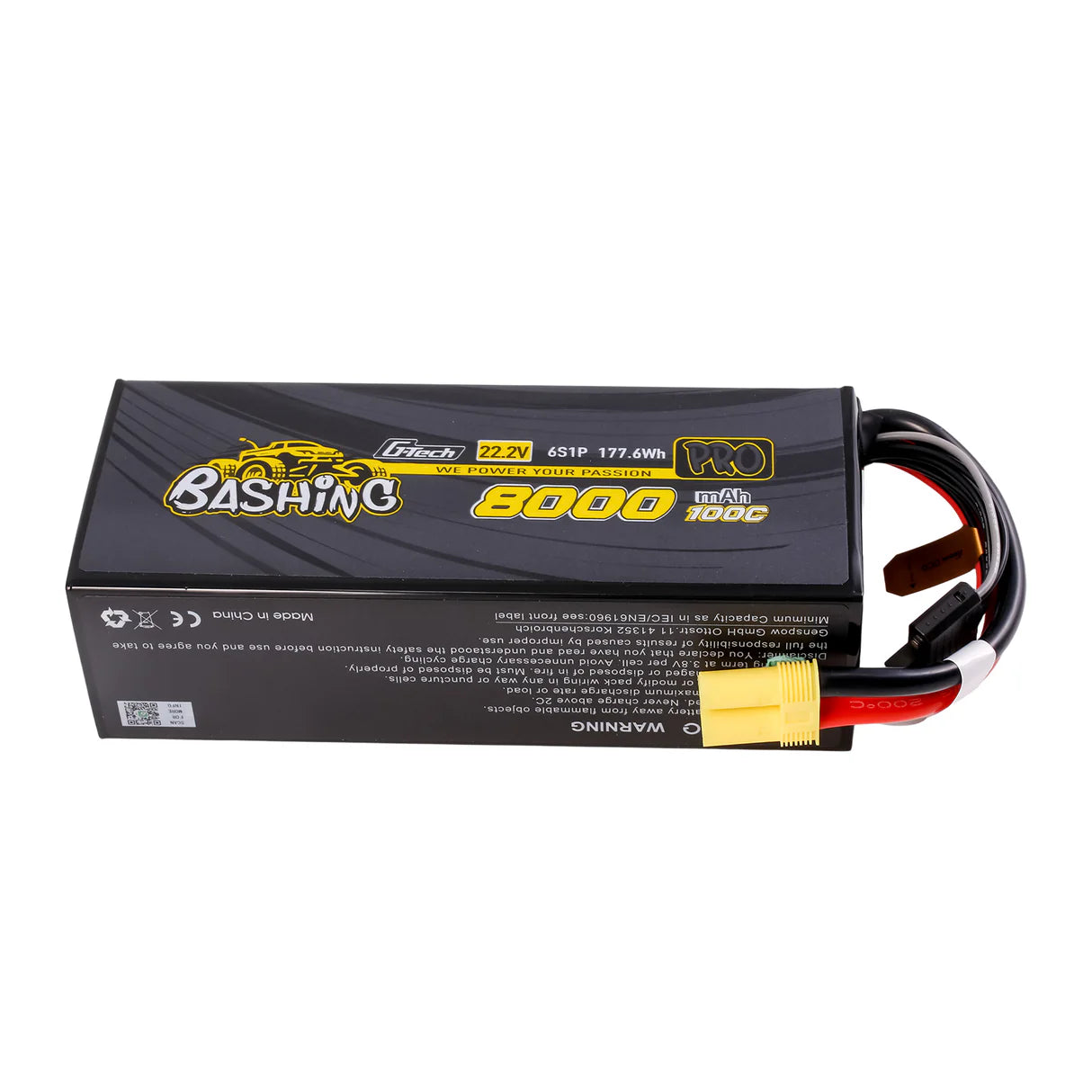 8000mAh / 6S / EC5