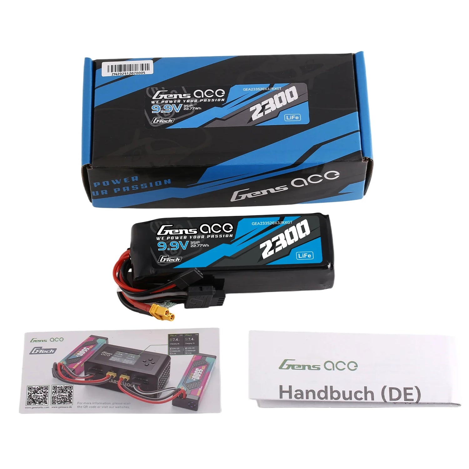 2300mAh / 3S / XT30