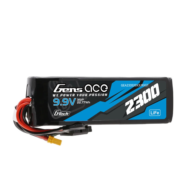 Gens ace Mini G-Tech 2300mAh 9,9V 3S 20C Li-Fe-Akku mit XT30 für Empfänger